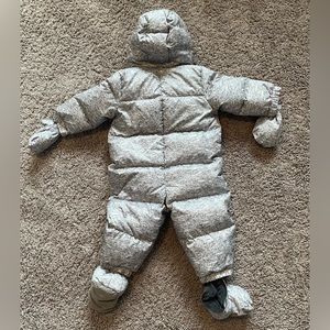 Gap down fill cold weather body suit